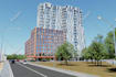 design, 3d render, house exterior, commercial building, architectural rendering,