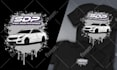 draw vector illustration automotive for t shirt design