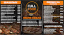 design restaurant menu, food menu, digital menu board