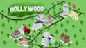create 3d isometric city or location map illustration