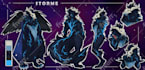 draw ref sheet of fursona, anime or vtuber nsfw o sfw