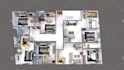 design or redraw your architectural 2d floor plan with autocad or revit