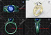 do 3d jewelry design and cad modeling for 3d printing