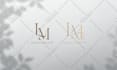 create elegant wedding logo, initials or monogram