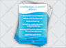 design professional cleaning service flyer, brochure or rack card
