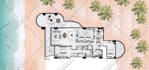 create 2d colored floor plan
