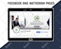 create and setup facebook, instagram, linkedin business pages