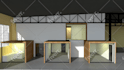 design interior and exterior, realistic 3d floor plan