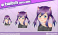 create twitch emotes , stiker and badge for you in 24 hours