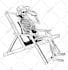 draw you a skeleton and skull design