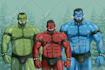 draw your hairy gay  bear, daddy, chubby and muscle bear man