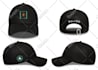 design 3d mockup and techpack of hat, cap and hoodie