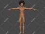 create detailed 3d character for animation and games