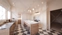 design an impressive kitchen with realistic 3d renders