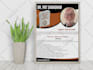 design professional one sheet, flyer, one page, press kit in 2hrs