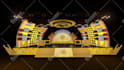 make 3d event, conference stage, concert, dance stage,