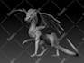 sculpt 3d model, dnd character, statue, toys for printing
