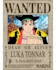 draw awesome one piece wanted poster
