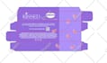 do lip balm, lipstick, lip gloss label and package design with mockup
