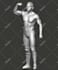convert 2d to 3d character model 2d to 3d model custom 3d miniature stl printing