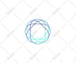 do saas, tech startup, crypto modern technology logo