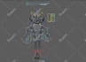 rig your 3d character  in blender and maya for unity ,games