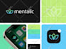 do modern minimalist business logo design with full brand identity kit