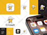 design attractive app logo app icon and splash screen