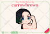 drawing cute chibi for the profile picture and illustration