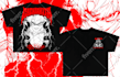 design edgy anime streetwear and vintage t shirt design