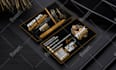 design professional luxury business card with qr code