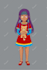 do 2d music video animated, 2d cartoon animation game trailer, anime short film