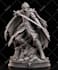 sculpt 3d character, anime figure, action figure, toy, miniature for 3d printing