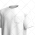 tshirt basic mockup for ecommerce or 3d clothing fashion