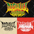 create a dark art heavy metal merch illustration