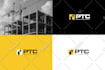 create your modern and minimalist business logo design