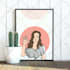 draw minimalist avatar for your social channels photo profile