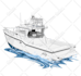 draw a boat into awesome vector illustration