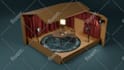 make 3d isometric scenario, diorama in blender