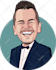 create big head vector portrait for avatar