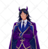 draw anime character for visual novel or game sprite