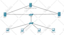 configure, design network in packet tracer and gns3
