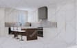 design kitchen and bath interior and realistic 3d rendering
