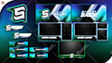 design logo and professional twitch overlay package