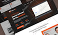 design a modern landing page in figma