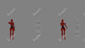 rig your 3d model and correctly assign weights to rig