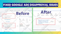 fix google ads disapproved for compromised site or malicious software