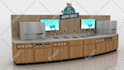 retail shop cafe interior design renders