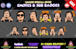 create custom twitch sub badges, twitch sub emotes, bit badges