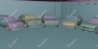 create low poly 3d car models for games